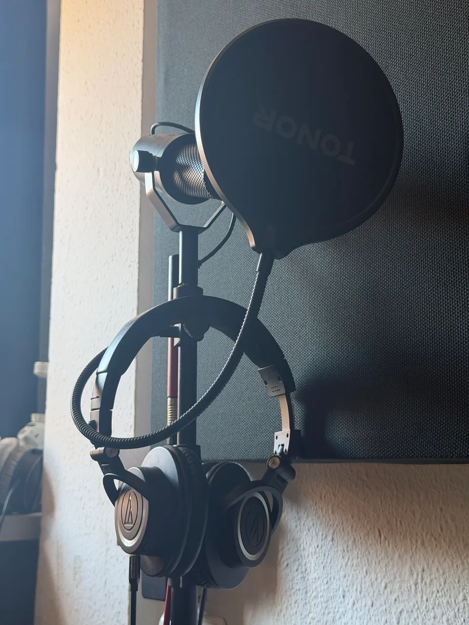 Micrófono de grabación en SMWLSTUDIOS.